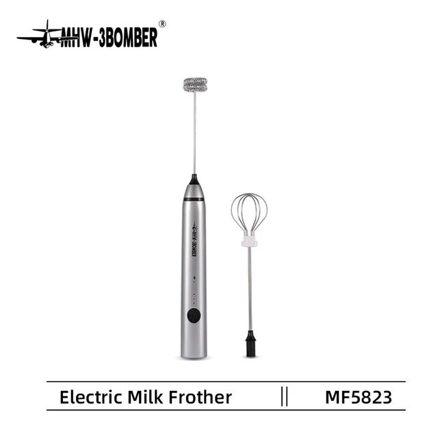 Электрический капучинатор MHW-3BOMBER Electric Milk Frother, MF5823, Серебро  #1