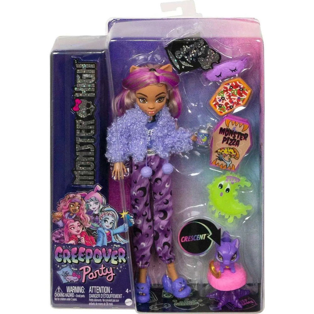 Кукла Monster High Creepover Party Clawdeen HKY67 #1