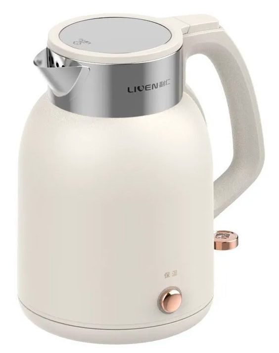 Электрический чайник Liven Thermostatic Electric Kettle 2L (SH-S2066) Beige #1