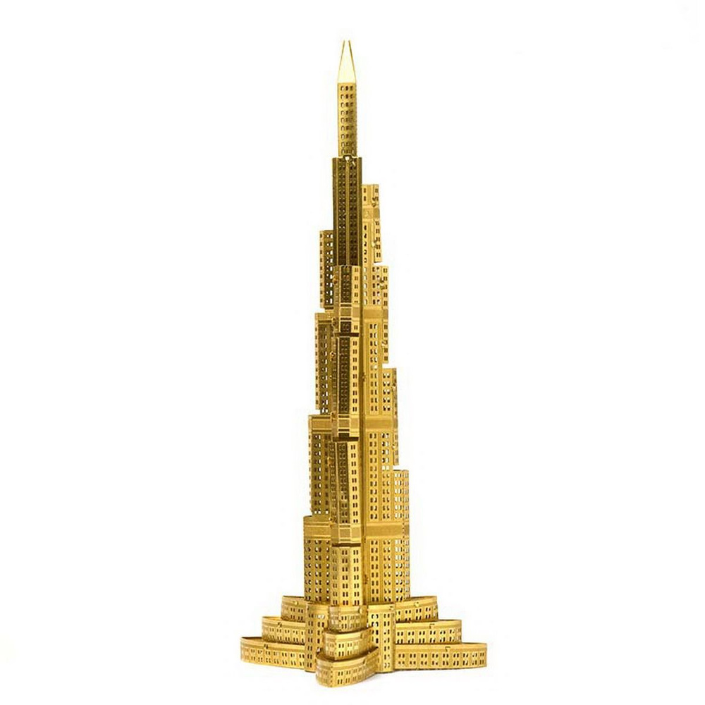 Металлический конструктор / 3D конструктор / Сборная модель Burj Khalifa  #1