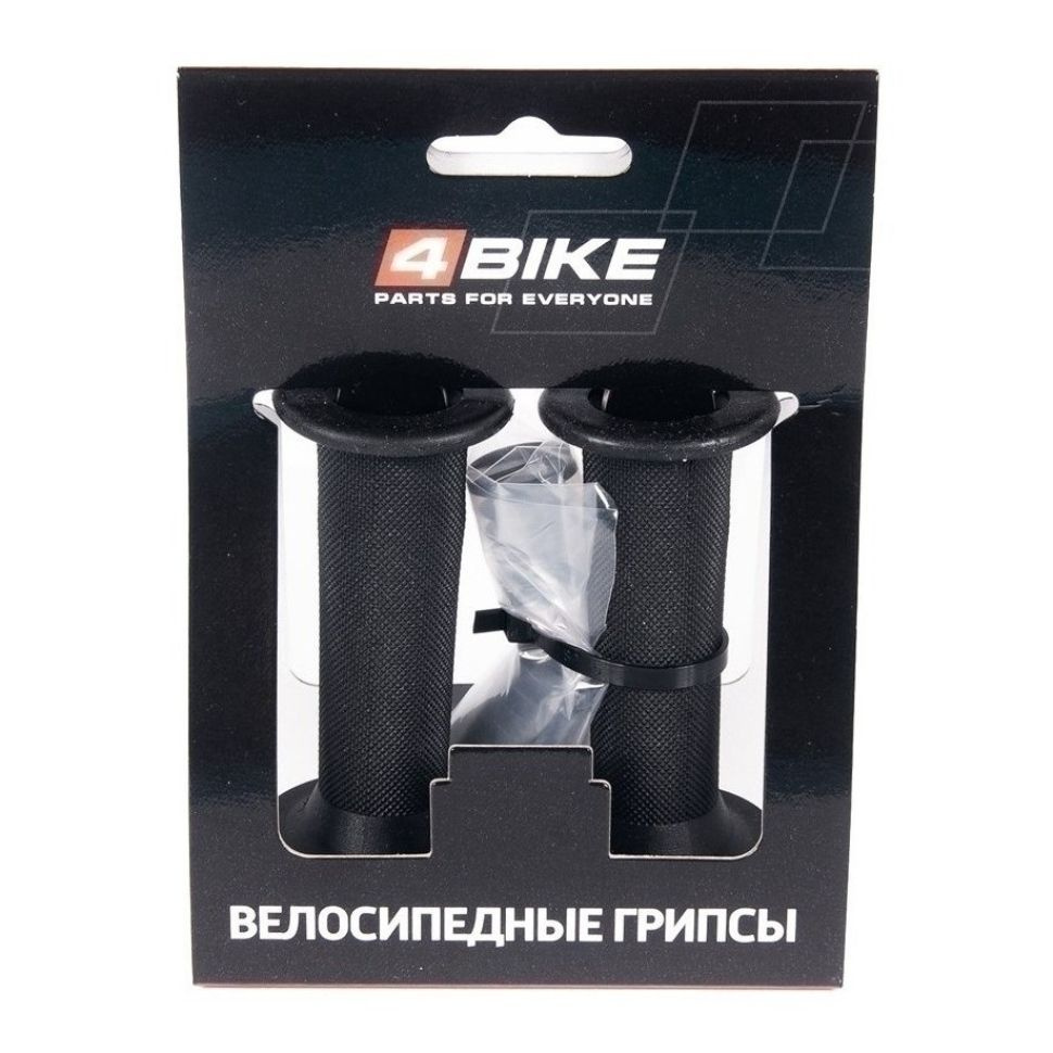 Грипсы 4BIKE 90мм с закрытым торцом детские #1