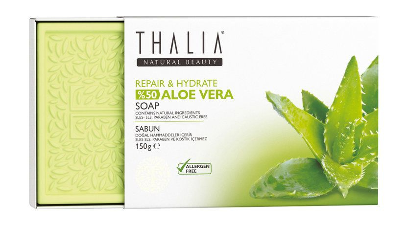 Увлажняющее мыло с алоэ вера Repair & Hydrate 50% Aloe Vera Soap #1