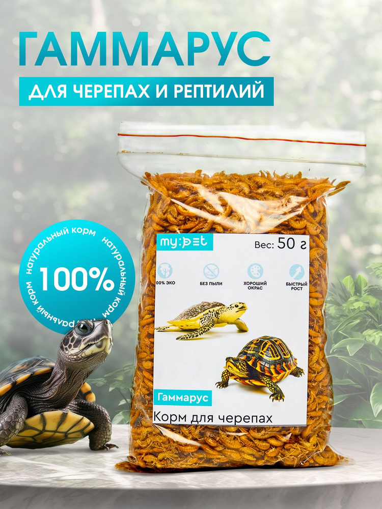 My pet Сухой корм для всех видов аквариумных животных, рептилий, сухопутных и красноухих водоплавающих #1