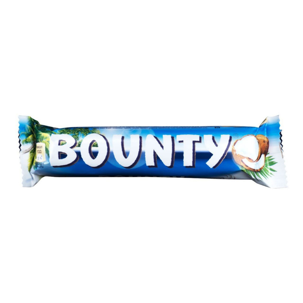 Шоколадный батончик Bounty (Баунти) 55 г - 10 шт. #1
