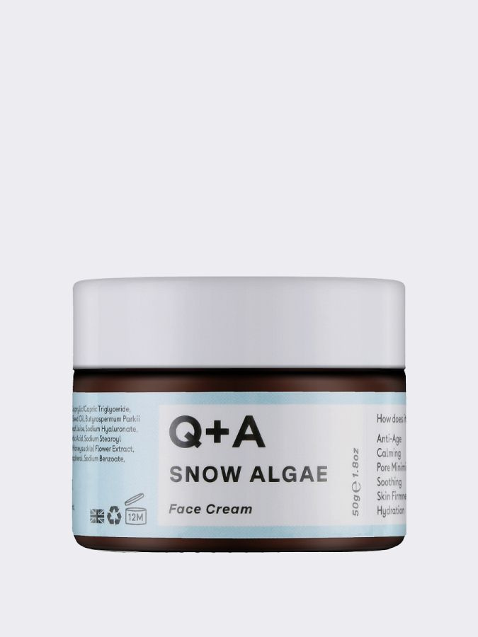 Укрепляющий крем для лица с экстрактом снежных водорослей Q+A Snow Algae Intensive Face Cream  #1