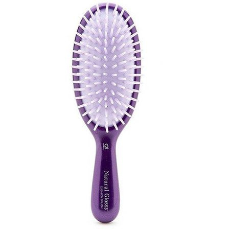 Щетка для восстановления структуры волос и придания блеска IKEMOTO Natural Glossy Brush, с маслом жожоба #1