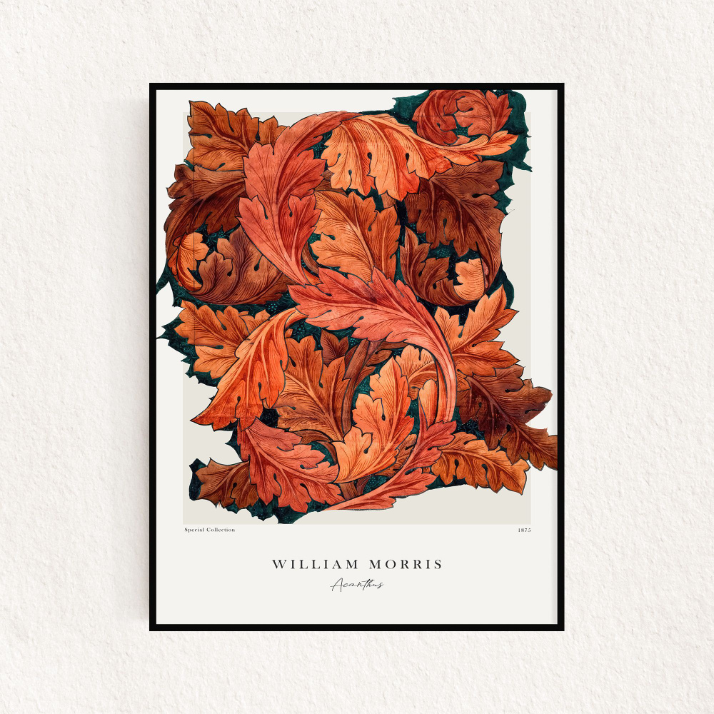 Постер "William Morris - Acanthus" 21х30см #1