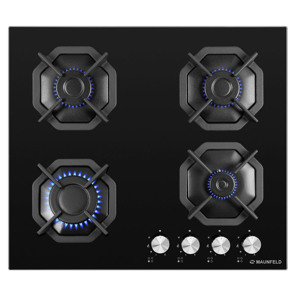 MAUNFELD Газовая варочная панель EGHG.64.2CB\G, черный #1