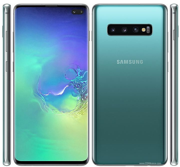 Samsung Смартфон Galaxy S10+ Двойная SIM-карта для Европы 8/128 ГБ, темно-зеленый  #1