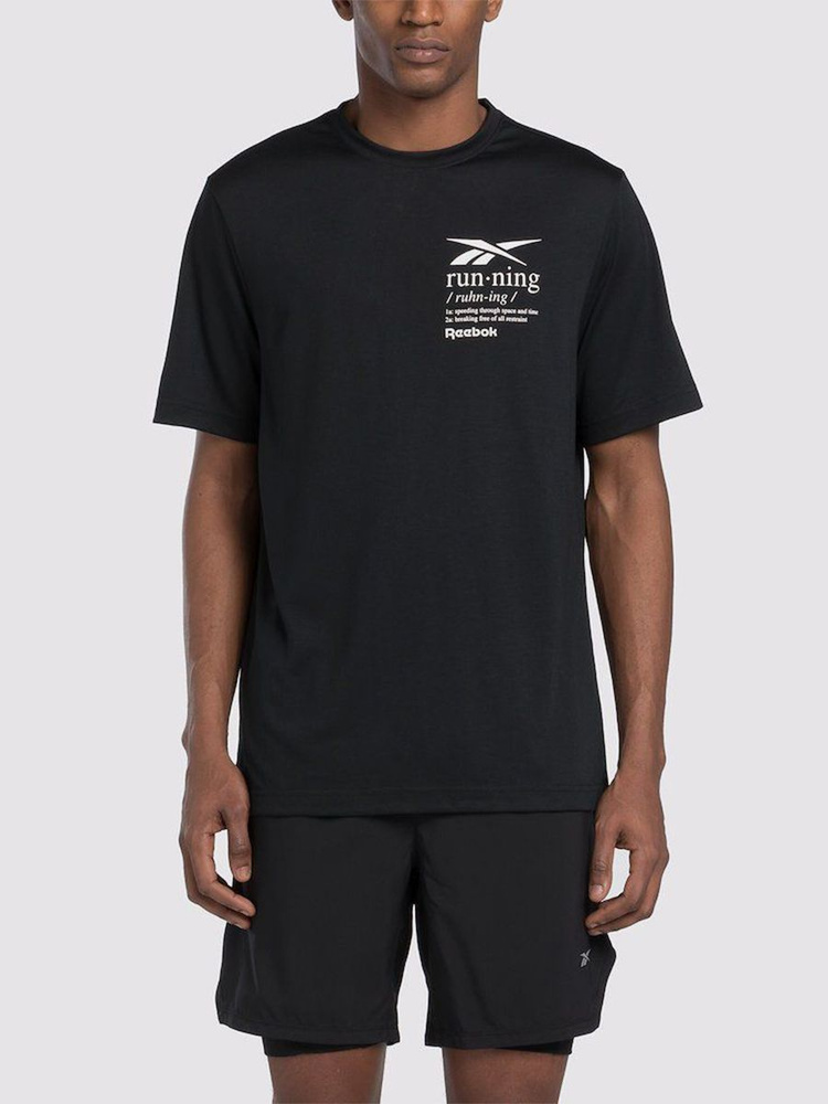 Футболка Reebok RUN GRAPHIC SS TEE #1