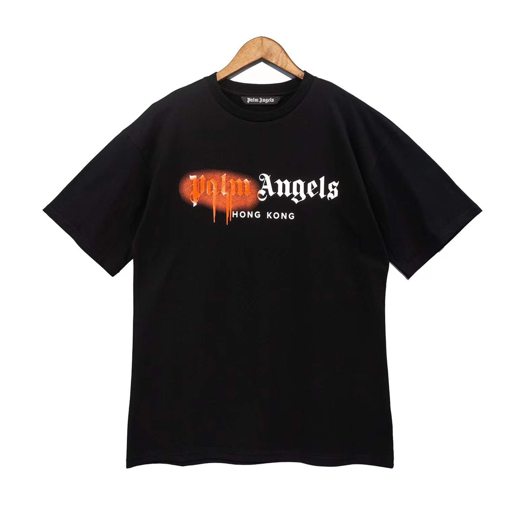 Футболка PALM ANGELS T-Shirt 1/1 crew-neck #1