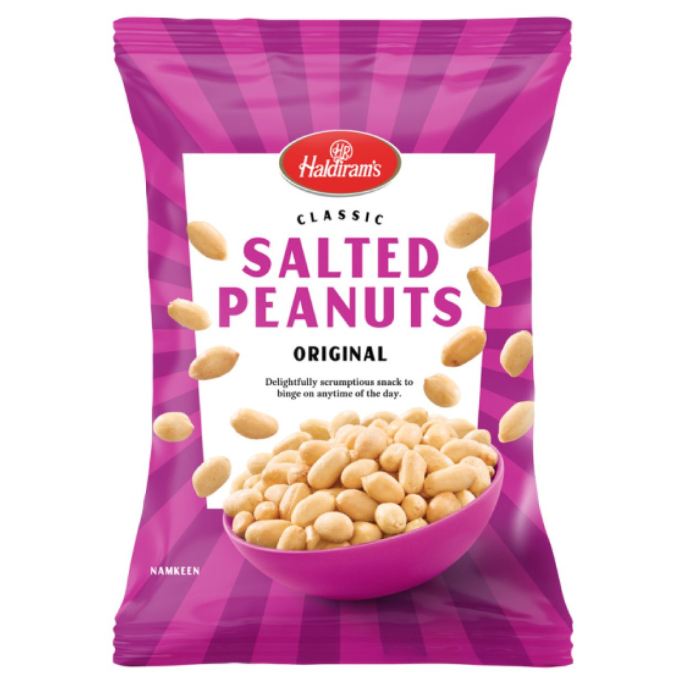 Индийская закуска Арахис соленый (Salted peanut), 200 г #1