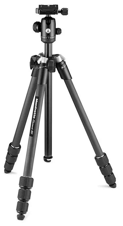 Штатив Manfrotto MKELMII4BK-BH Element MII с шар. головой 4 секции алюминиевый  #1