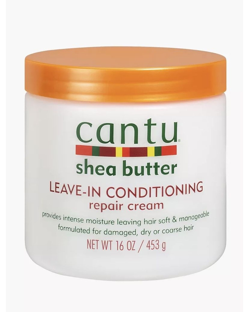 Cantu LEAVE-IN Conditioning Repair Cream / Несмываемый, восстанавливающий кондиционер для волос / Кондиционер #1