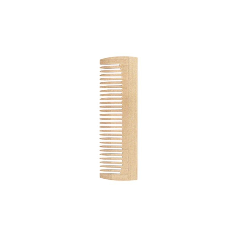 Гребень для волос LEI деревянный, без ручки, 27 зубьев (801033)  #1