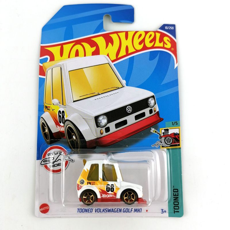 Машинка Mattel Hot Wheels 2022 C4982 TOONED VOLKSWAGEN GOLF MK1 #1