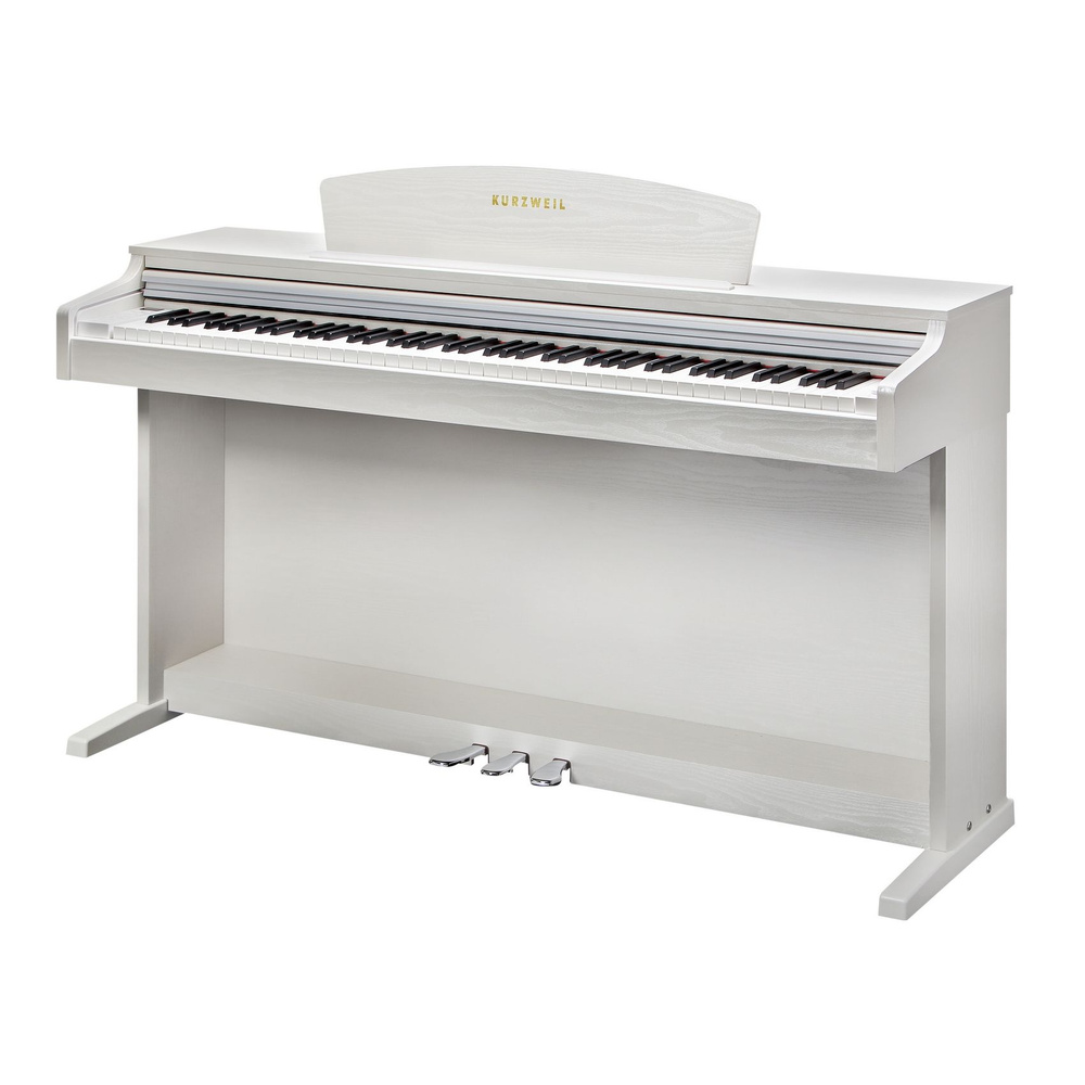 KURZWEIL M115 WH - цифр. пианино (2 места), банкетка, 88 молот. клавиш, полифония 189, цвет белый  #1