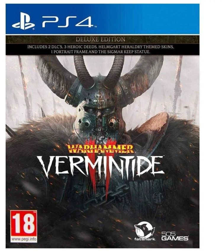 Игра Warhammer Vermintide 2 - Deluxe Edition (PS4) (PlayStation 4, Русские субтитры)  #1