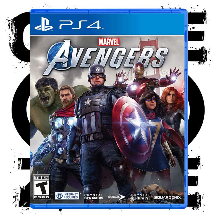 Игра Мстители Marvel (PS4) (PlayStation 4, Русская версия) #1