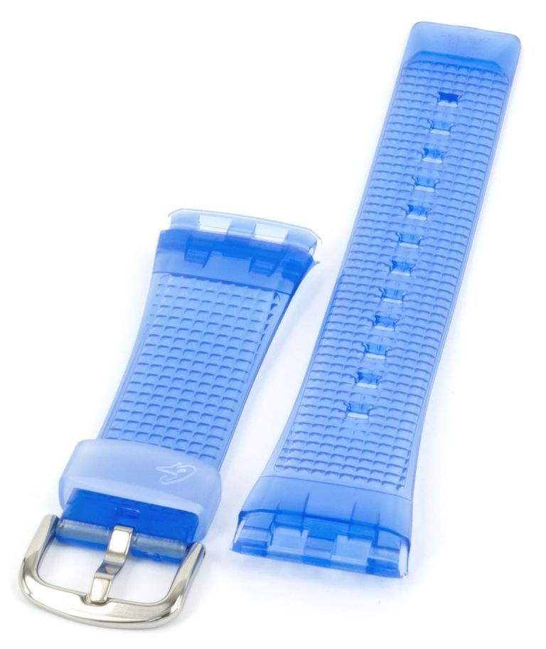 Ремень синий глянцевый пластик Casio BG-184-2V #1