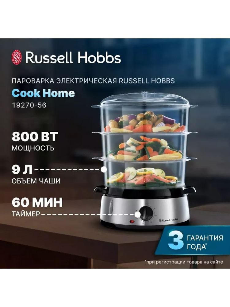 Russell Hobbs Пароварка электрическая so118538 #1