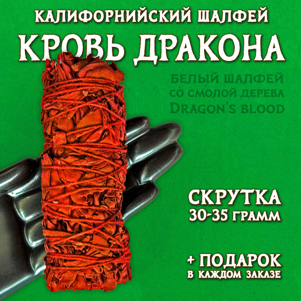 Кровь Дракона - шалфей калифорнийский для окуривания и медитации  #1