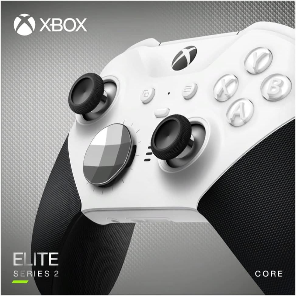 Xbox Геймпад Microsoft Xbox Elite Wireless Controller Series 2 - Core Edition, Bluetooth, белый  #1