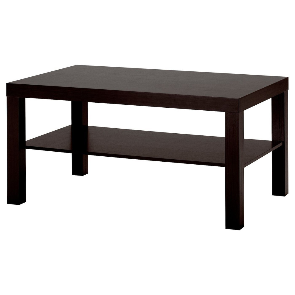 LACK Журнальный стол IKEA, черно-коричневый, 90x55 см (70398582) #1