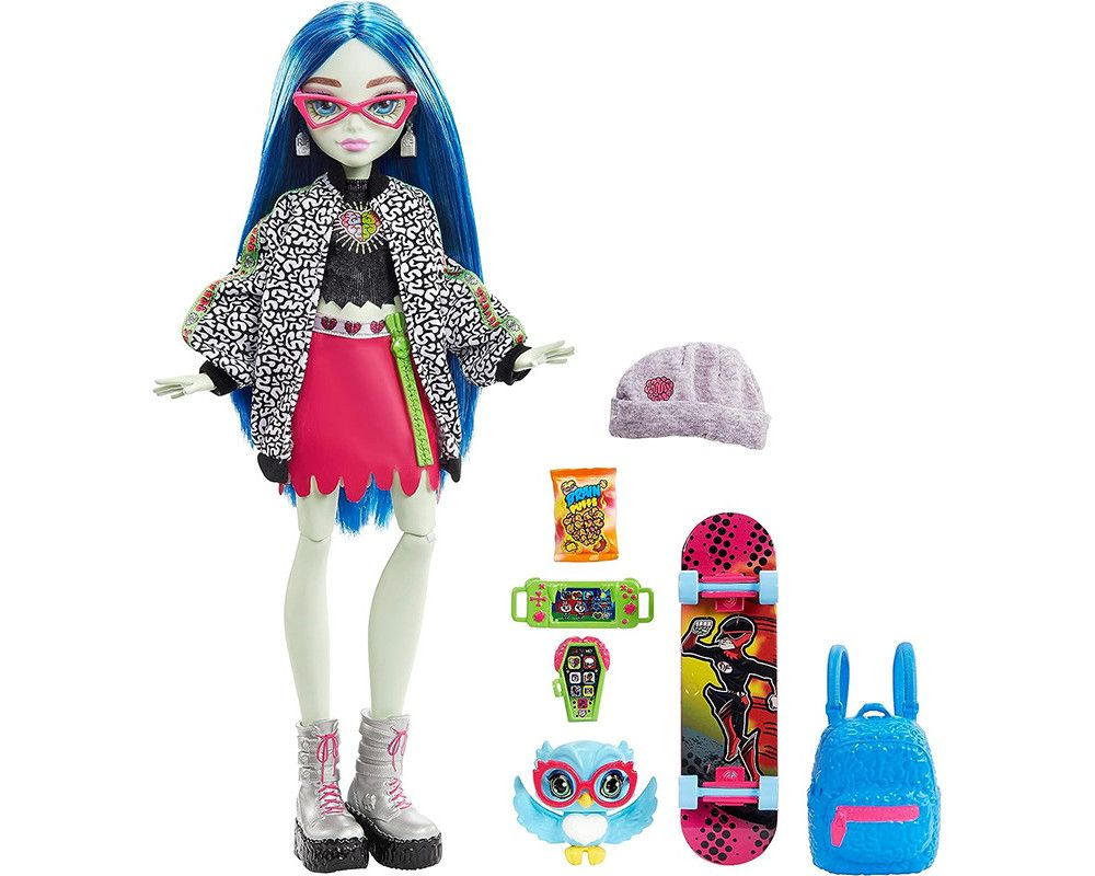 Monster High Doll Ghoulia Yelps- Кукла Монстр Хай Гулия Йелпс с питомцем  #1