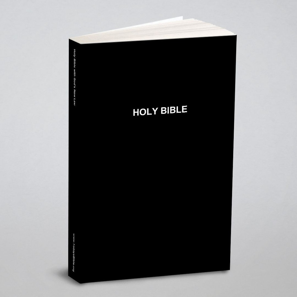 Holy Bible with God's New Law #1