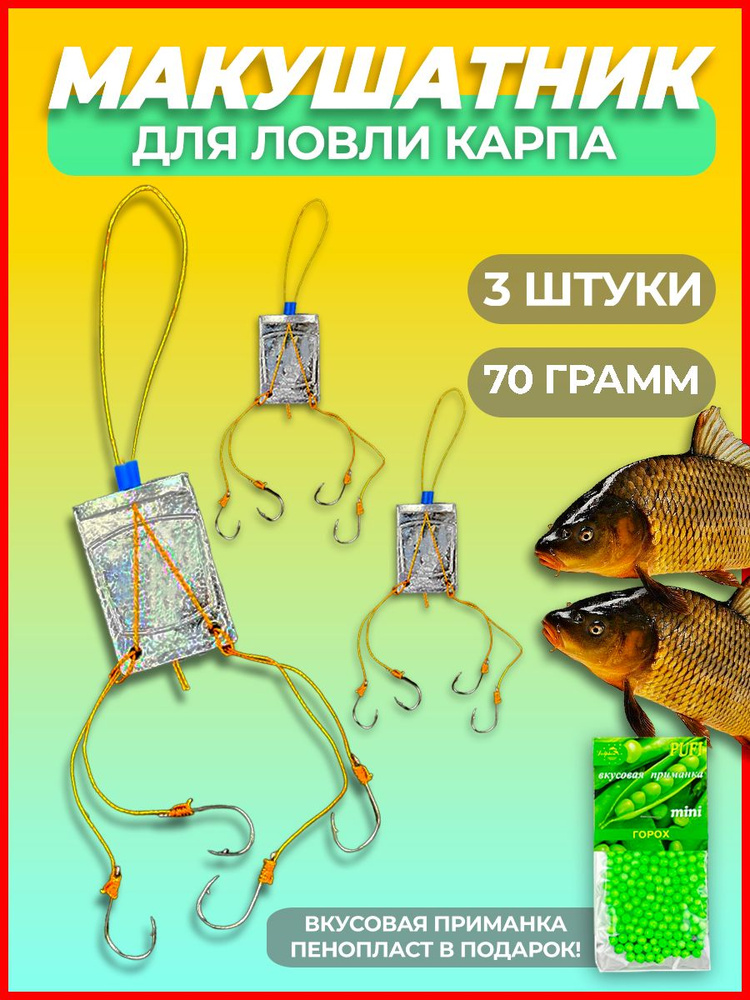 Кормушка рыболовная макушатник оснащенная carp #1