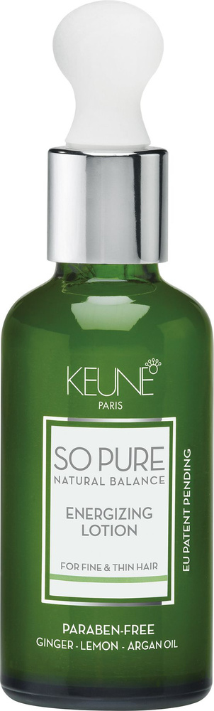 Лосьон для роста волос тонизирующий / KEUNE Haircosmetics / So Pure Energizing Lotion Hairgrowth /45ml #1