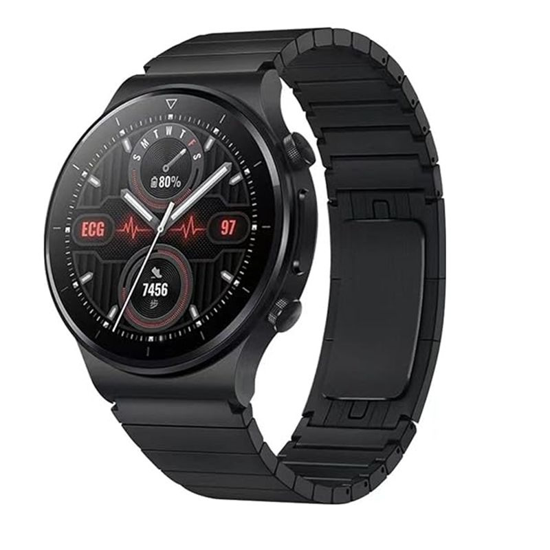 Ремешок из нержавеющей стали диаметром 22 мм для Huawei Watch GT 2 3 4 Pro 46 мм, ремешок для Samsung #1