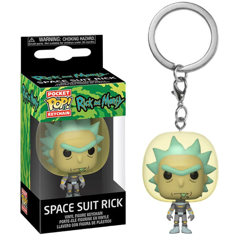 Брелок на ключи Pocket pop keychain SPACE SUIT RICK #1