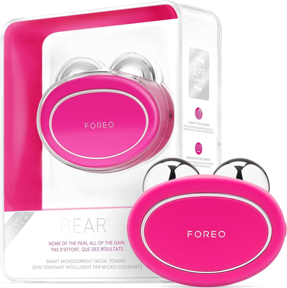 Foreo BEAR микротоки для лица Fuchsia #1