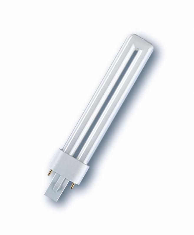 Лампа люминесцентная компактнаяDULUX S 11Вт/827 G23 (инд. уп.) OSRAM 4099854123344  #1