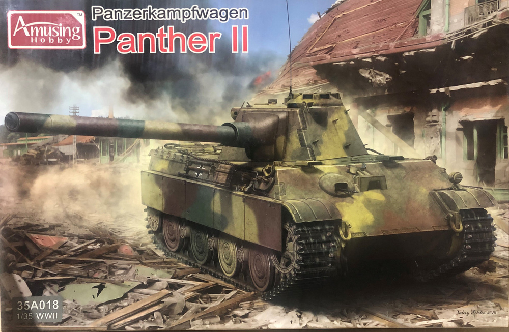 35A018 1/35 Немецкий танк Panter II #1