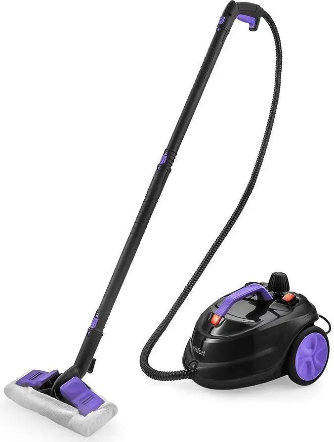 Пароочиститель KitFort КТ-9104-1, фиолетовый/черный #1
