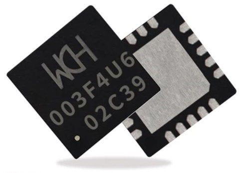 3шт, CH32V003F4U6, Микроконтроллер 32-Бит, RISC-V2A, 48МГц, 16КБ Flash QFN20  #1
