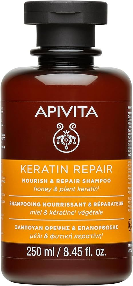 APIVITA Питательный и восстанавливающий шампунь для волос Keratin Repair (250 мл)  #1