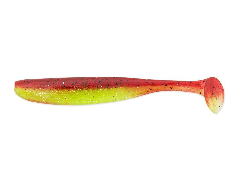 Приманка Keitech Easy Shiner 3" Chartreuse Silver Red #1