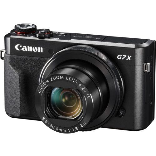 Canon Компактный фотоаппарат CANON  POWER SHOT  G7 X II   BLACK, черный #1