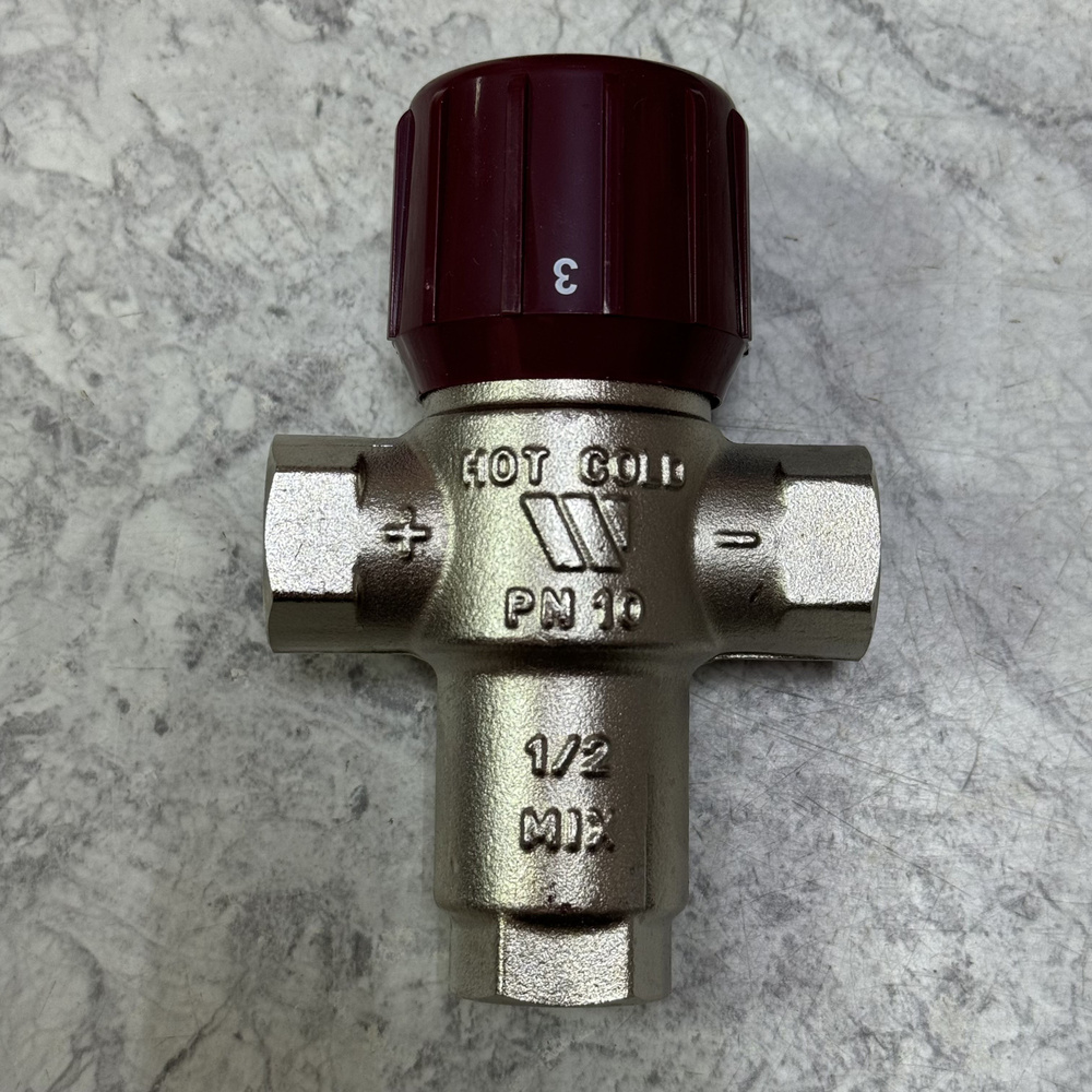 Термосмесительный клапан 1/2" Watts для бойлера и теплого пола  #1