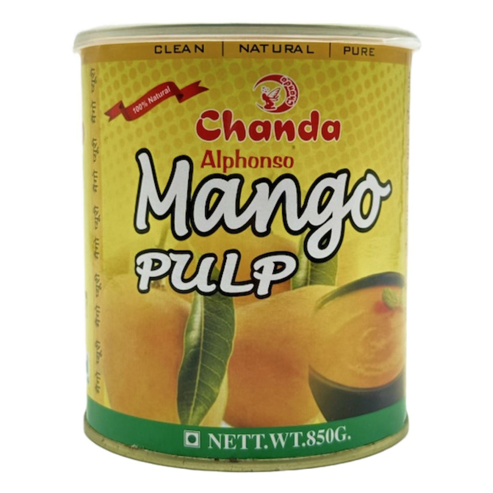 Пюре Манго Chanda сорт Альфонсо (Mango Pulp Alphonso), 850 г #1