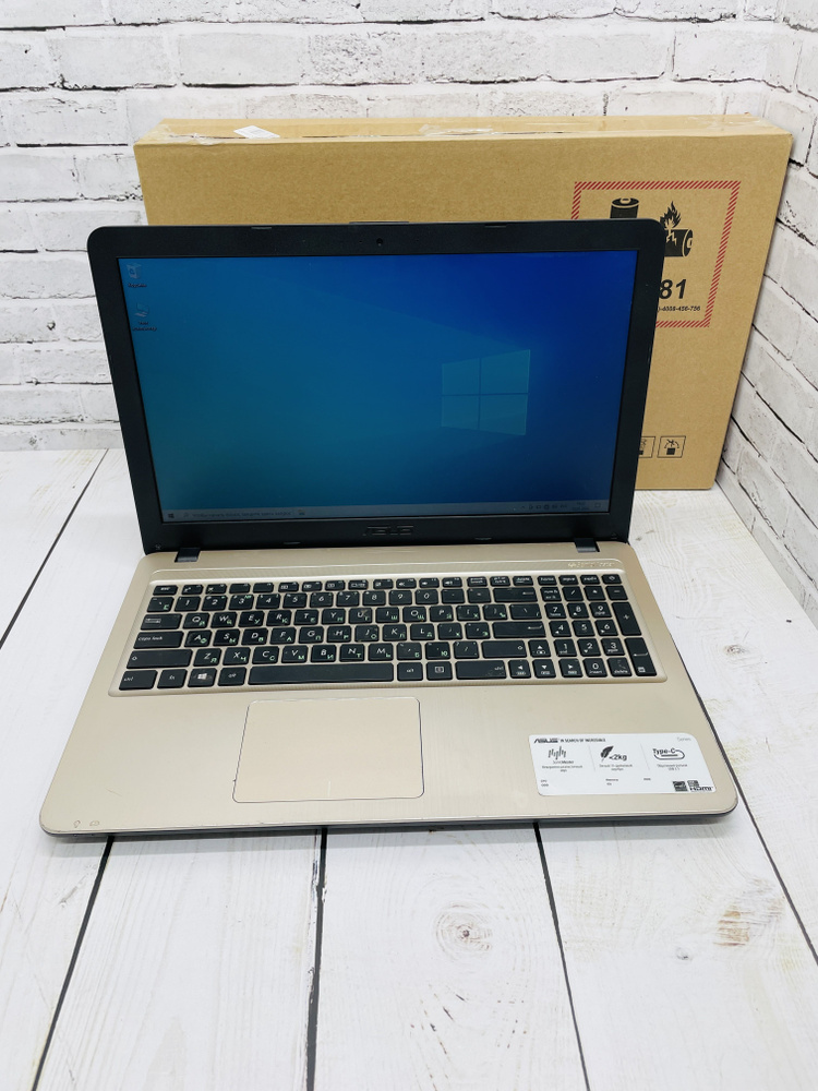 ASUS X540YA-XO047T, AMD E1-7010, Radeon R2 Ноутбук 15.6", RAM 2 ГБ, SSD, Windows Pro, Русская раскладка #1