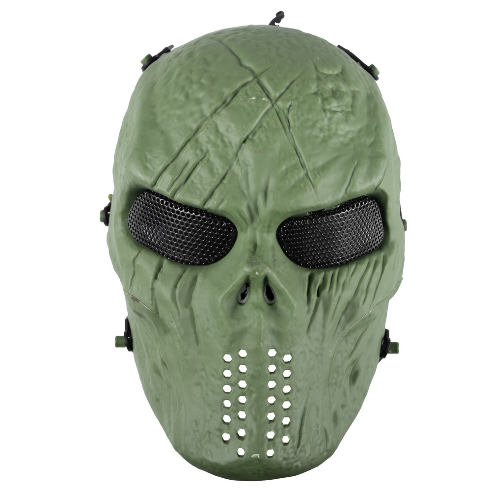 Маска защитная M06 Tactical Skull Mask (Olive) #1