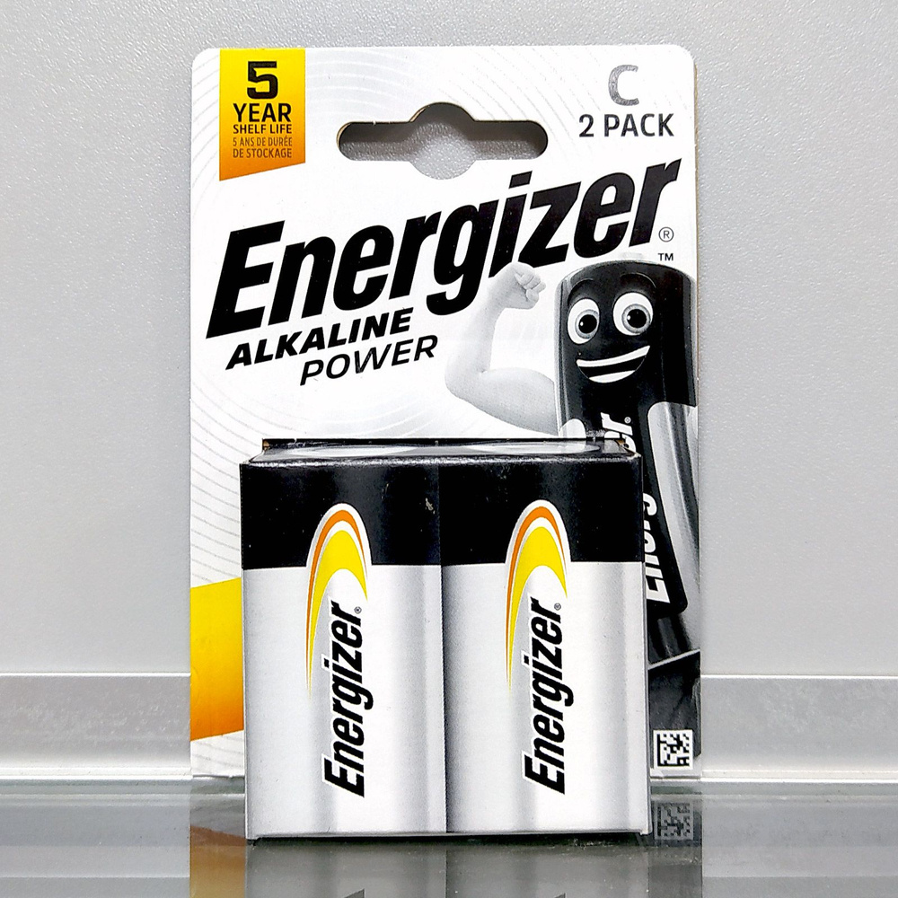 Батарейка (12шт) ENERGIZER LR20 (D/E95) Alkaline Power 1.5В щелочная (алкалиновая) (бл2)  #1