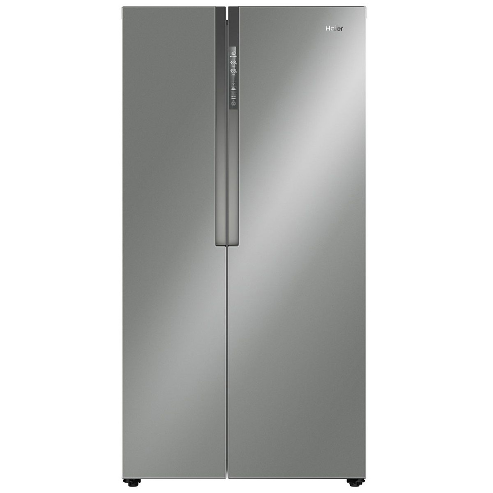 Холодильник Side by Side Haier HRF-523DS6RU, Total No Frost, инвертор, 507 л, двухкамерный, серебристый #1