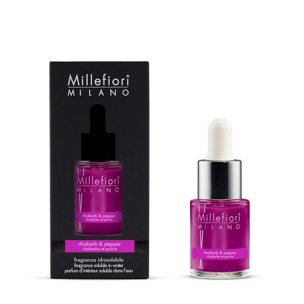 Millefiori Milano HYDRO / Концентрат для аромалампы Ревень и перец 15мл. FRAGRANCE SOLUBLE IN WATER RHUBARB #1