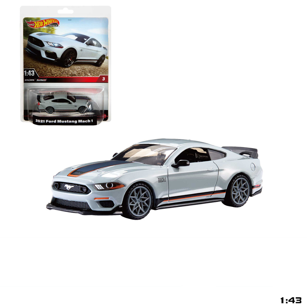 Машинка Mattel Hot Wheels 1/43 2021 Ford Mustang Mach 1 #1